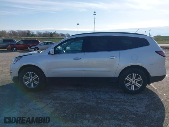 2015 Chevrolet Traverse LT with VIN 1GNKVGKD5FJ285226, listed as a IAAI auction lot 41824716 with 140,924 mi miles and . Bid and sale history available at DreamBid. Image 15.