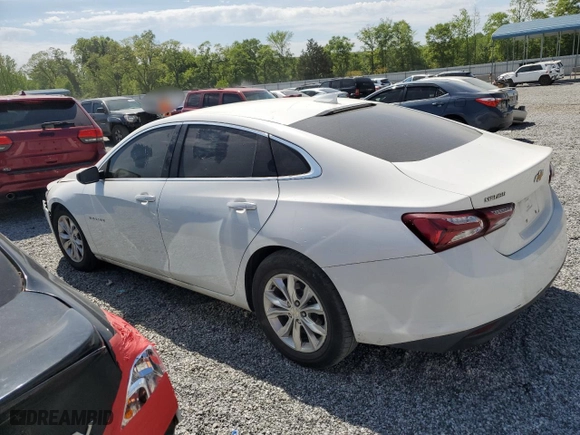 2020 Chevrolet Malibu LT with VIN 1G1ZD5STXLF019374, listed as a Copart auction lot 53760185 with 128,741 mi miles and Clean Title. Bid and sale history available at carsss.com. Image 2.