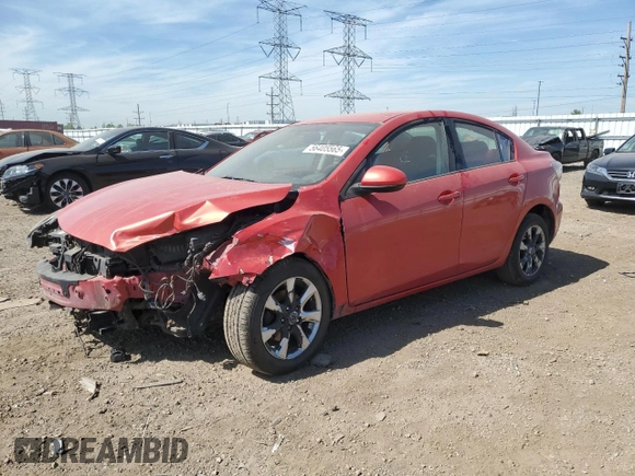 2011 Mazda 3 i Touring z VIN JM1BL1VF8B1473337, wystawiony jako Copart lot #56405565 z przebiegiem Nie podano mil oraz Szkoda całkowita • Salvage title. Historia ofert i sprzedaży dostępna na DreamBid. Obrazek 1.