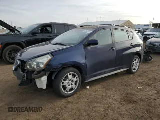 2009 Pontiac Vibe with VIN 5Y2SM67069Z428315, listed as a Copart auction lot 48565095 with 184,941 mi miles and Salvage Title. Bid and sale history available at carsss.com. Image 1.