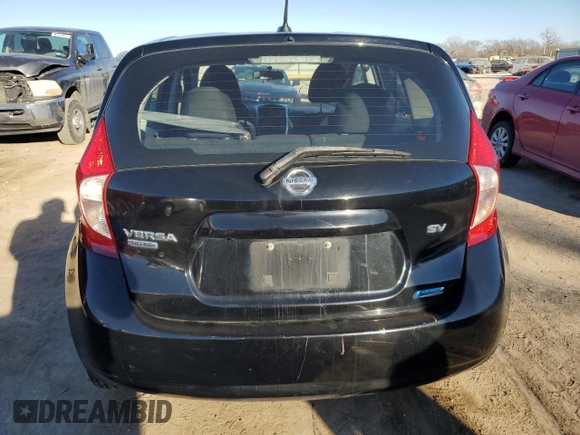 2016 Nissan Note S with VIN 3N1CE2CP1GL375124, listed as a Copart auction lot 47075765 with 103,724 mi miles and Salvage Title. Bid and sale history available at DreamBid. Image 6.