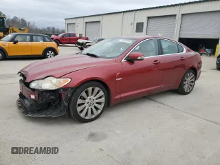 2009 Jaguar XF Premium Luxury with VIN SAJWA06B89HR46542, listed as a Copart auction lot 44469015 with 108,643 mi miles and Salvage Title. Bid and sale history available at DreamBid. Image 1.