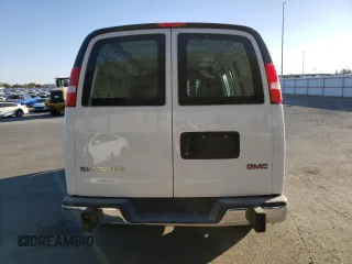 2024 GMC Savana Cargo Van with VIN 1GTW7AFP2R1233742, listed as a Copart auction lot 78205894 with 0 mi miles and Salvage Title. Bid and sale history available at carsss.com. Image 6.