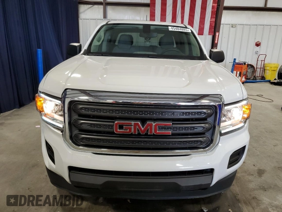 2019 GMC Canyon 2WD with VIN 1GTG5BEN4K1197364, listed as a Copart auction lot 45484885 with 38,141 mi miles and Salvage Title. Bid and sale history available at carsss.com. Image 5.