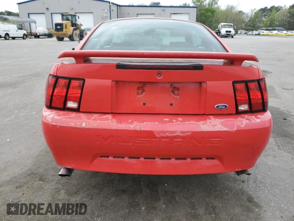 2003 Ford Mustang Standard with VIN 1FAFP40423F338975, listed as a Copart auction lot 51342295 with 139,768 mi miles and Clean Title. Bid and sale history available at carsss.com. Image 6.