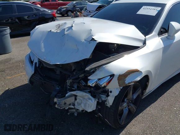 2015 Lexus IS 350 with VIN JTHBE1D21F5014656, listed as a IAAI auction lot 42554384 with 125,886 mi miles and . Bid and sale history available at DreamBid. Image 6.