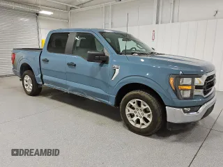 2023 Ford F-150 XL with VIN 1FTEW1C89PKE14033, listed as a Copart auction lot 58328605 with 53,902 mi miles and Clean title. Bid and sale history available at DreamBid. Image 4.