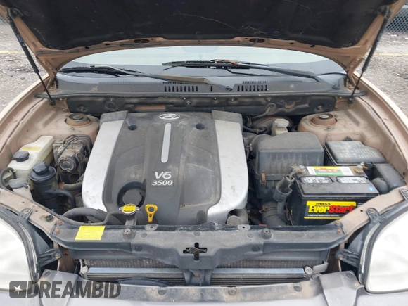 2004 Hyundai Santa Fe GLS with VIN KM8SC13E74U685895, listed as a IAAI auction lot 41813226 with 195,217 mi miles. Bid and sale history available at carsss.com. Image 10.
