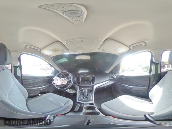 2014 Ford Escape SE с VIN 1FMCU9G97EUD93503, выставлен на аукционе Copart как лот 55277565 с пробегом Не указан миль и Списание • Salvage title. История ставок и продаж доступна на DreamBid. Изображение 15.