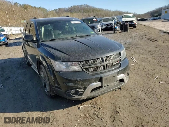 2019 Dodge Journey Crossroad with VIN 3C4PDCGB5KT865905, listed as a Copart auction lot 89171375 with 51,818 mi miles and Salvage Title. Bid and sale history available at DreamBid. Image 12.