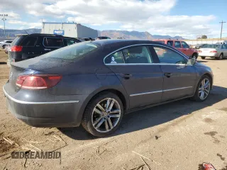 2013 Volkswagen CC Lux with VIN WVWRP7AN6DE513686, listed as a Copart auction lot 88758115 with 63,619 mi miles and Salvage Title. Bid and sale history available at carsss.com. Image 3.