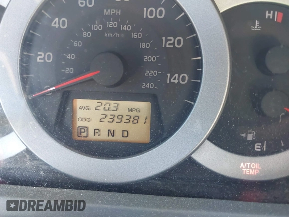 2010 Toyota RAV4 Ltd with VIN 2T3DK4DV6AW021926, listed as a IAAI auction lot 41694925 with 239,381 mi miles. Bid and sale history available at carsss.com. Image 15.