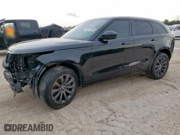 2023 Land Rover Range Rover Velar R-Dynamic S with VIN SALYT2EX7PA348791, listed as a Copart auction lot 60713695 with 32,417 mi miles and Salvage title. Bid and sale history available at DreamBid. Image 1.