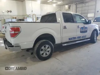 2013 Ford F-150 XL with VIN 1FTFW1ET6DFD16958, listed as a Copart auction lot 46239485 with 163,442 mi miles and Salvage Title. Bid and sale history available at carsss.com. Image 3.