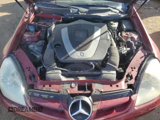 2007 Mercedes-Benz SLK-Class 3.0L with VIN WDBWK54FX7F137632, listed as a Copart auction lot 85145504 with 124,940 mi miles and Clean Title. Bid and sale history available at carsss.com. Image 11.