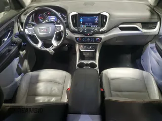 2020 GMC Terrain SLT with VIN 3GKALVEX0LL131679, listed as a Copart auction lot 53706415 with 105,057 mi miles and Salvage Title. Bid and sale history available at carsss.com. Image 8.
