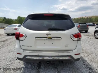 2016 Nissan Pathfinder SV with VIN 5N1AR2MM1GC608987, listed as a Copart auction lot 52672025 with 131,211 mi miles and Clean Title. Bid and sale history available at carsss.com. Image 6.