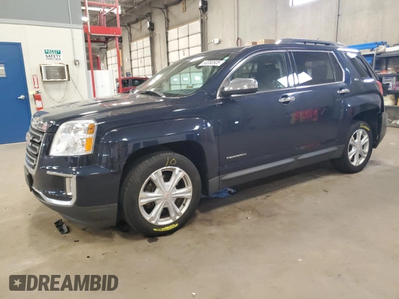 2017 GMC Terrain SLT with VIN 2GKFLUEK1H6277847, listed as a Copart auction lot 53280505 with 99,874 mi miles and Salvage Title. Bid and sale history available at carsss.com. Image 1.
