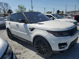 2017 Land Rover Range Rover Sport HSE with VIN SALWR2FV5HA173784, listed as a Copart auction lot 47349305 with 85,303 mi miles and Salvage Title. Bid and sale history available at carsss.com. Image 4.