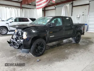 2022 GMC Canyon 4WD Elevation with VIN 1GTG6CEN6N1328589, listed as a Copart auction lot 51045555 with 21,565 mi miles and Salvage Title. Bid and sale history available at carsss.com. Image 1.