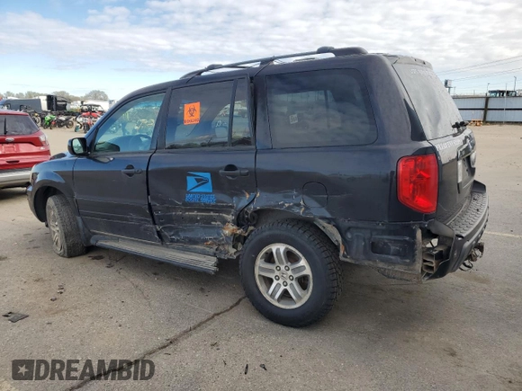 2004 Honda Pilot EX with VIN 5FNYF18514B001186, listed as a Copart auction lot 50233665 with 253,898 mi miles and Salvage Title. Bid and sale history available at DreamBid. Image 2.