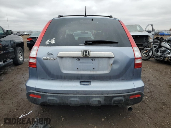 2008 Honda CR-V EX with VIN JHLRE48598C007753, listed as a Copart auction lot 48433655 with 180,032 mi miles and Salvage Title. Bid and sale history available at DreamBid. Image 6.