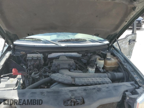 2007 Ford F-150 XLT with VIN 1FTPW12V27KA72733, listed as a Copart auction lot 54385085 with 160,676 mi miles and Salvage Title. Bid and sale history available at carsss.com. Image 11.