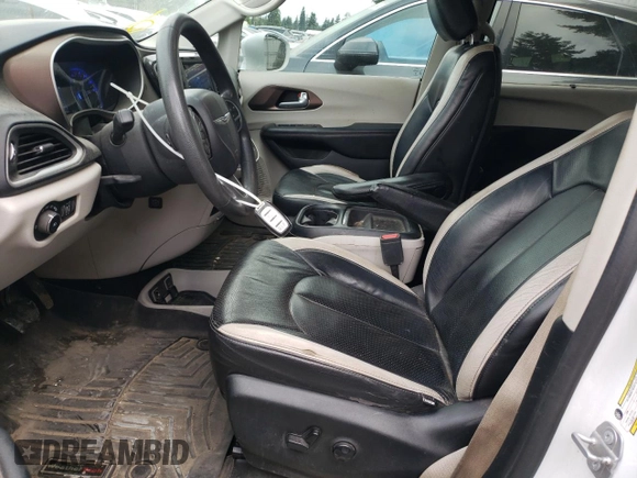 2018 Chrysler Pacifica Touring Plus with VIN 2C4RC1FGXJR126303, listed as a Copart auction lot 66100745 with 97,556 mi miles and Salvage title. Bid and sale history available at DreamBid. Image 7.