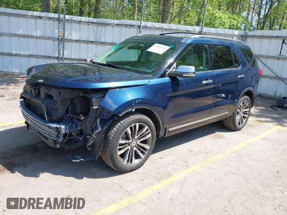 2016 Ford Explorer Platinum z VIN 1FM5K8HT5GGC71419, wystawiony jako IAAI lot #42280625 z przebiegiem 94 552 mil mil oraz . Historia ofert i sprzedaży dostępna na DreamBid. Obrazek 21.