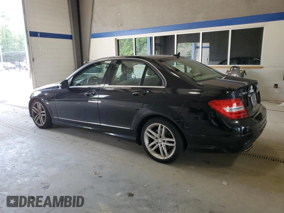 2013 Mercedes-Benz C 300 Sport with VIN WDDGF8AB0DR253371, listed as a Copart auction lot 62021785 with 190,938 mi miles and Salvage title. Bid and sale history available at DreamBid. Image 2.