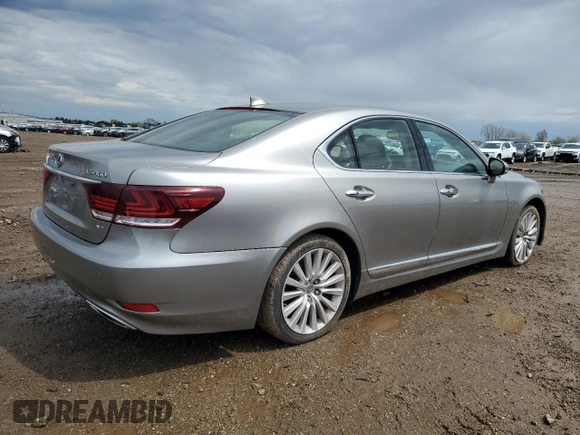 2017 Lexus LS 460 z VIN JTHCL5EF2H5029088, wystawiony jako Copart lot #53585065 z przebiegiem 100 721 mil mil oraz Szkoda całkowita • Salvage title. Historia ofert i sprzedaży dostępna na DreamBid. Obrazek 3.