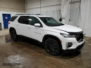2022 Chevrolet Traverse RS with VIN 1GNEVJKW4NJ167128, listed as a Copart auction lot 49682625 with 51,857 mi miles and Salvage Title. Bid and sale history available at carsss.com. Image 4.