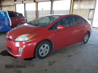 2011 Toyota Prius I z VIN JTDKN3DU0B0276951, wystawiony jako Copart lot #56037225 z przebiegiem 267 990 mil mil oraz Czysty tytuł • Clean title. Historia ofert i sprzedaży dostępna na DreamBid. Obrazek 1.