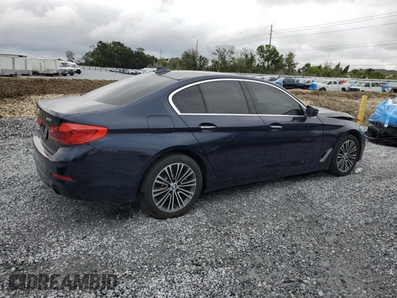 2017 BMW 5 Series 530i xDrive with VIN WBAJA7C3XHWA70310, listed as a Copart auction lot 52139025 with 56,498 mi miles and Clean Title. Bid and sale history available at carsss.com. Image 3.