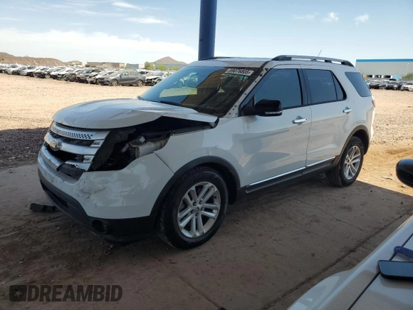 2014 Ford Explorer XLT with VIN 1FM5K7D87EGC48281, listed as a Copart auction lot 59076805 with 155,617 mi miles and Salvage title. Bid and sale history available at DreamBid. Image 1.