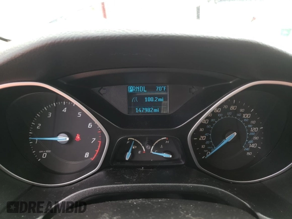 2012 Ford Focus S with VIN 1FAHP3E22CL407000, listed as a Copart auction lot 52477505 with 147,982 mi miles and Clean Title. Bid and sale history available at DreamBid. Image 9.