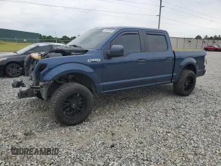 2018 Ford F-150 XL with VIN 1FTEW1C59JFA86330, listed as a Copart auction lot 58481605 with 106,022 mi miles and Salvage title. Bid and sale history available at DreamBid. Image 1.