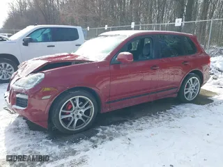 2009 Porsche Cayenne GTS with VIN WP1AD29P49LA60524, listed as a IAAI auction lot 41364169 with 141,294 mi miles. Bid and sale history available at carsss.com. Image 2.