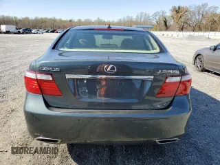 2007 Lexus LS 460 with VIN JTHBL46F975035747, listed as a Copart auction lot 50169445 with 147,294 mi miles and Salvage Title. Bid and sale history available at carsss.com. Image 6.
