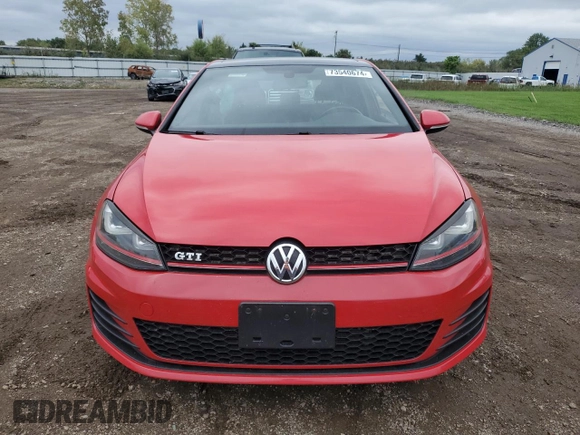 2015 Volkswagen Golf GTI S with VIN 3VWTT7AUXFM031824, listed as a Copart auction lot 73540674 with 71,225 mi miles and Salvage Title. Bid and sale history available at carsss.com. Image 5.