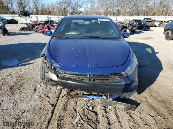 2013 Dodge Dart GT with VIN 1C3CDFCBXDD327168, listed as a Copart auction lot 41964245 with 75,147 mi miles and Salvage Title. Bid and sale history available at carsss.com. Image 5.