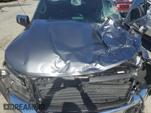 2021 Chevrolet Silverado 1500 LTZ with VIN 3GCUYGET9MG202150, listed as a Copart auction lot 76463424 with 49,644 mi miles and Salvage Title. Bid and sale history available at DreamBid. Image 11.