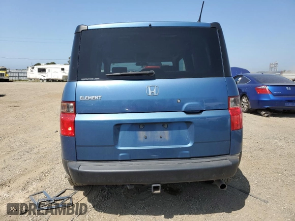 2007 Honda Element EX with VIN 5J6YH28737L009903, listed as a Copart auction lot 55149495 with 199,174 mi miles and Salvage Title. Bid and sale history available at DreamBid. Image 6.