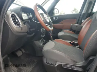 2014 FIAT 500L Trekking with VIN ZFBCFADH5EZ015259, listed as a Copart auction lot 86390284 with 83,607 mi miles and Salvage Title. Bid and sale history available at DreamBid. Image 7.