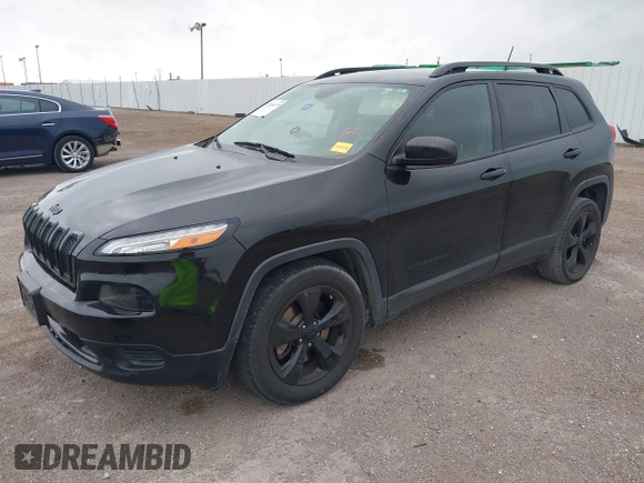 2017 Jeep Cherokee Sport z VIN 1C4PJLAB2HW641124, wystawiony jako IAAI lot #42155679 z przebiegiem 130 556 mil mil oraz . Historia ofert i sprzedaży dostępna na DreamBid. Obrazek 17.