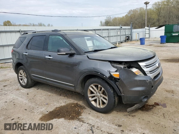 2015 Ford Explorer XLT with VIN 1FM5K8D88FGA45973, listed as a Copart auction lot 51099095 with 241,774 mi miles and Salvage Title. Bid and sale history available at carsss.com. Image 4.