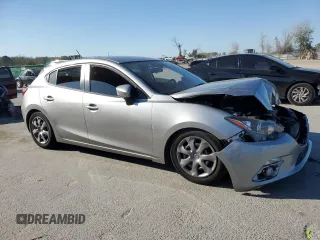 2014 Mazda 3 i Sport with VIN JM1BM1K77E1197649, listed as a Copart auction lot 47779025 with Not Provided miles and Salvage Title. Bid and sale history available at DreamBid. Image 4.