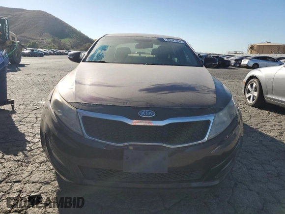 2012 Kia Optima LX with VIN 5XXGM4A70CG084622, listed as a Copart auction lot 80147604 with 55,853 mi miles and Salvage Title. Bid and sale history available at carsss.com. Image 5.