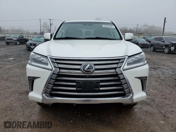 2018 Lexus LX 570 z VIN JTJHY7AX7J4257535, wystawiony jako Copart lot #83635384 z przebiegiem 67 720 mil mil oraz Szkoda całkowita • Salvage title. Historia ofert i sprzedaży dostępna na DreamBid. Obrazek 5.