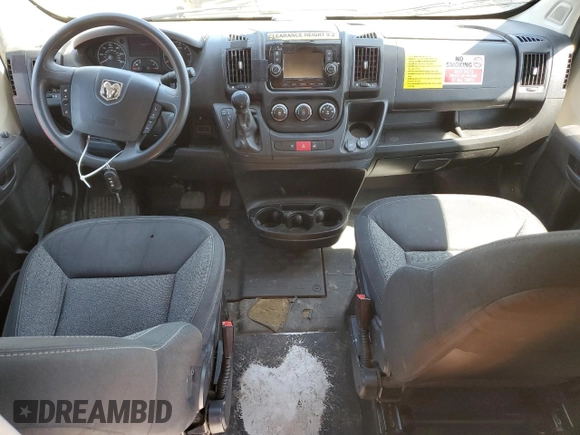 2019 Ram ProMaster Cargo with VIN 3C6URVJG2KE541763, listed as a Copart auction lot 54220075 with 74,417 mi miles and Clean Title. Bid and sale history available at DreamBid. Image 8.